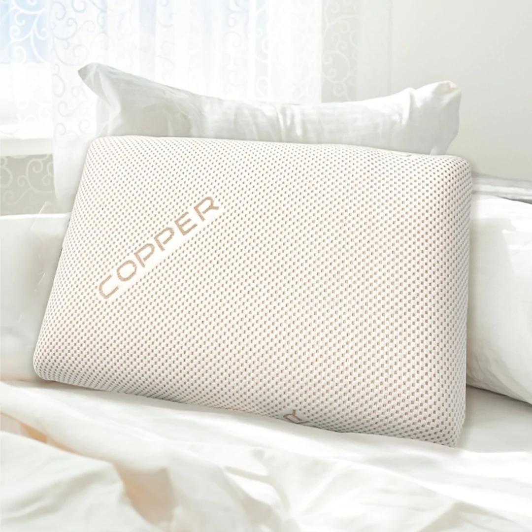 Μαξιλάρι Ύπνου Copper Luxury Pillow με Αφρό Μνήμης Swiss Lux Dream