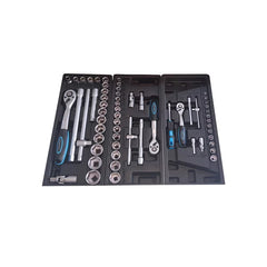 Platinum Tools Εργαλειοφόρος τροχήλατος με 7 συρτάρια, 296 εργαλεία και κλειδαριά.
