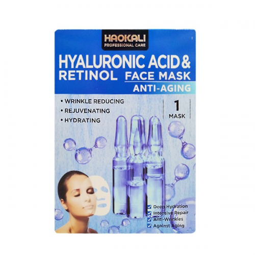 Hyaluronic Acid & Retinol Face Mask 10 τεμάχια 30ml