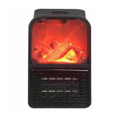 Mini κεραμικό αερόθερμο με εφέ φλόγας με τηλεχειριστήριο - Flame Heater 900W