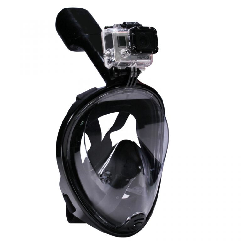 Ολοπρόσωπη μάσκα θαλάσσης με αναπνευστήρα και κάμερα 5MP
